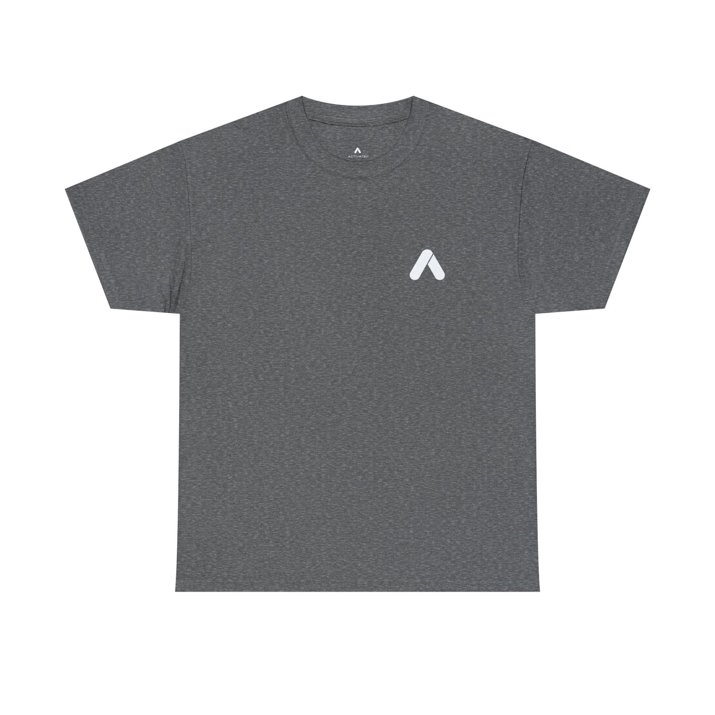 ACTIVATE// Logo Minimalist Unisex Heavy Cotton Tee